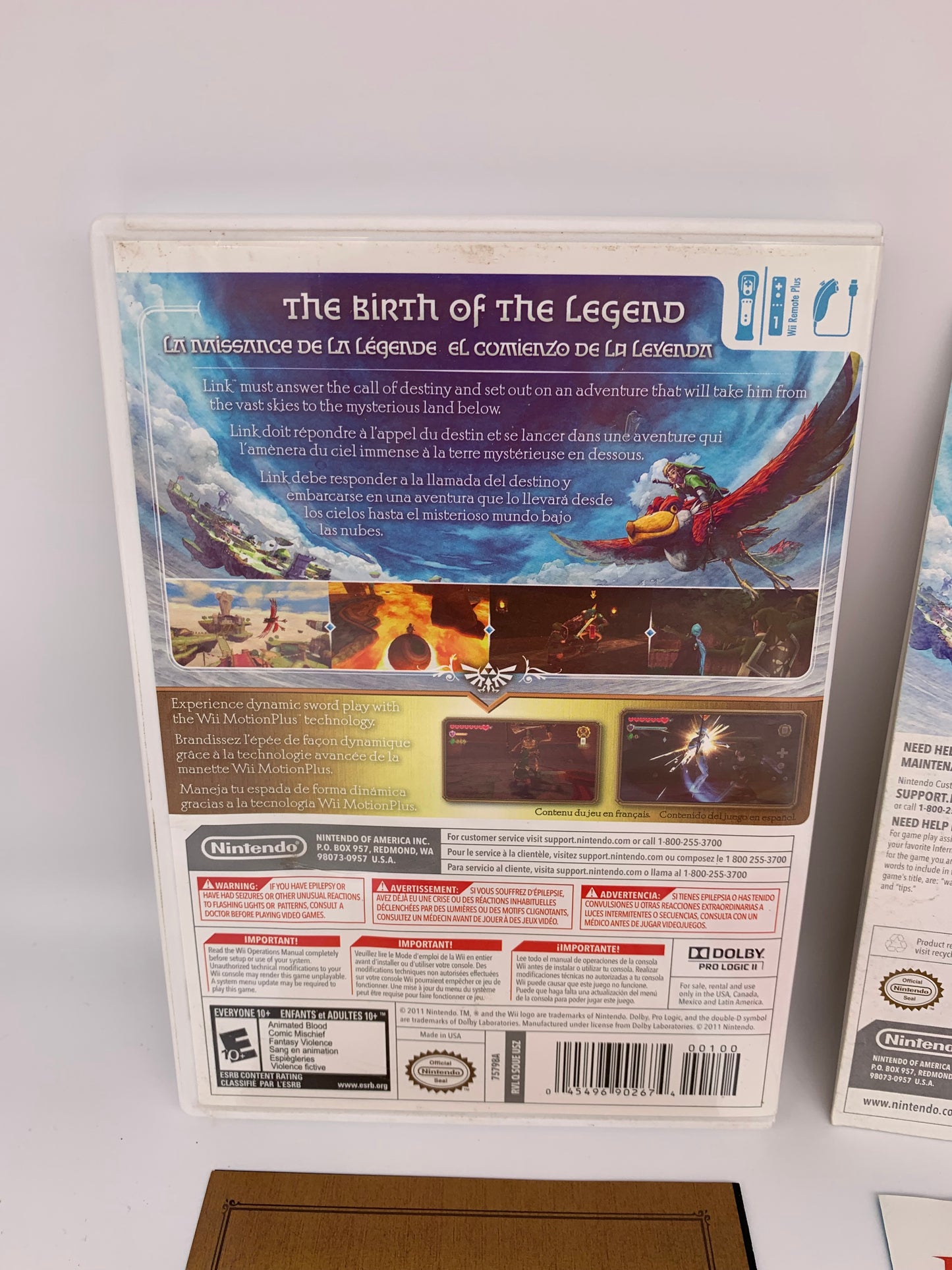NiNTENDO Wii | THE LEGEND OF ZELDA SKYWARD SWORD