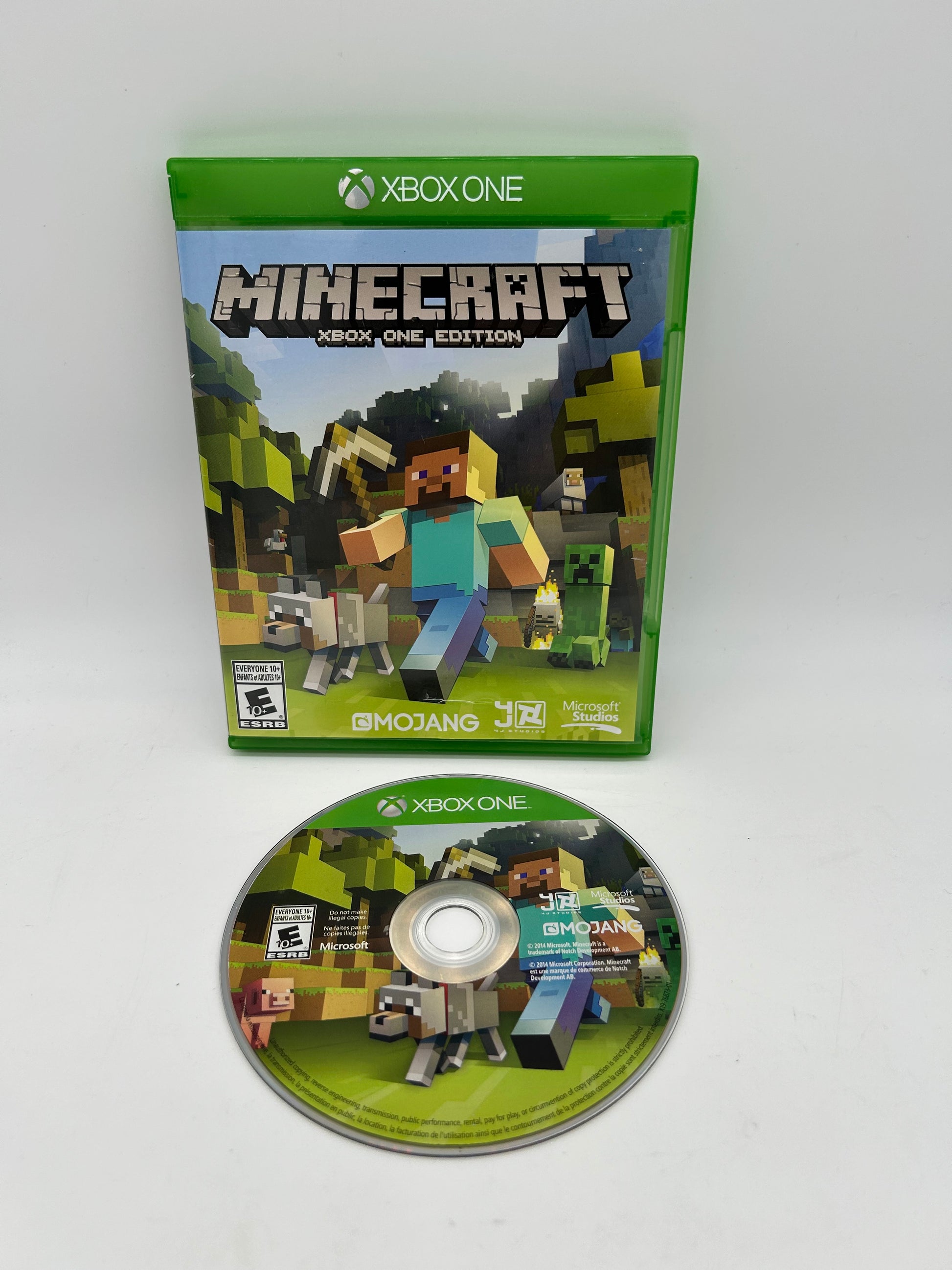 PiXEL-RETRO.COM : MICROSOFT XBOX ONE COMPLETE CIB BOX MANUAL GAME NTSC MINECRAFT EDITION