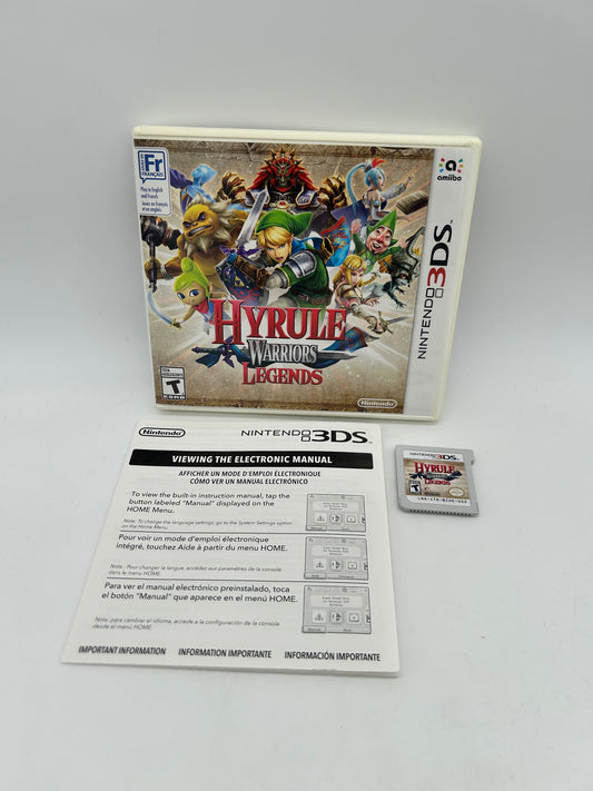 PiXEL-RETRO.COM : NINTENDO 3DS (3DS) COMPLET CIB BOX MANUAL GAME NTSC HYRULE WARRIORS LEGENDS