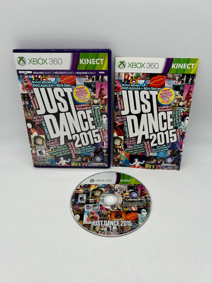 PiXEL-RETRO.COM : MICROSOFT XBOX 360 COMPLETE CIB BOX MANUAL GAME NTSC JUST DANCE 2015