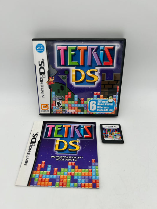 PiXEL-RETRO.COM : NINTENDO DS (DS) COMPLETE CIB BOX MANUAL GAME NTSC TETRIS DS