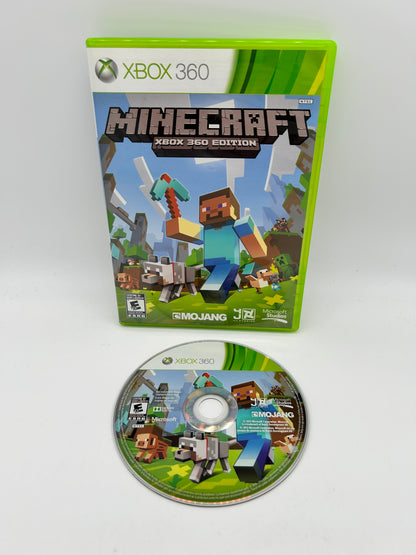 PiXEL-RETRO.COM : MICROSOFT XBOX 360 COMPLETE CIB BOX MANUAL GAME NTSC MINECRAFT