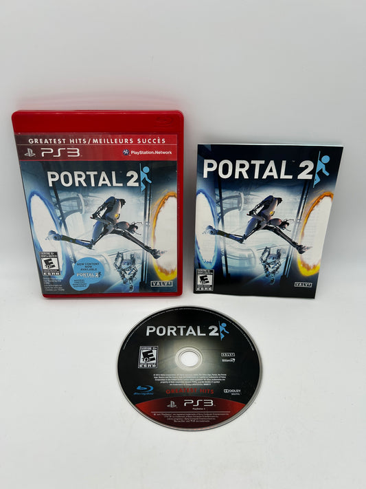 PiXEL-RETRO.COM : SONY PLAYSTATION 3 (PS3) COMPLET CIB BOX MANUAL GAME NTSC PORTAL 2