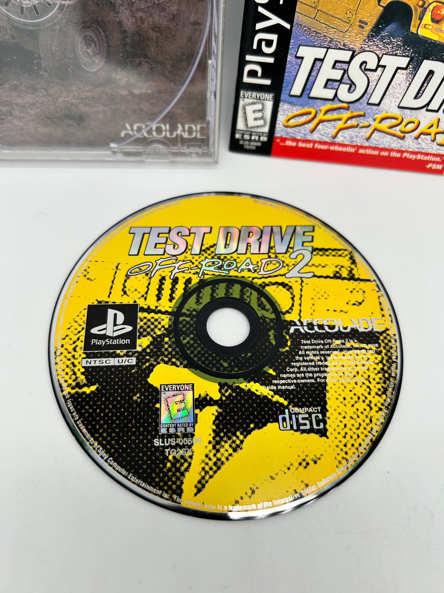 SONY PLAYSTATiON [PS1] | TEST DRiVE OFF-ROAD 2