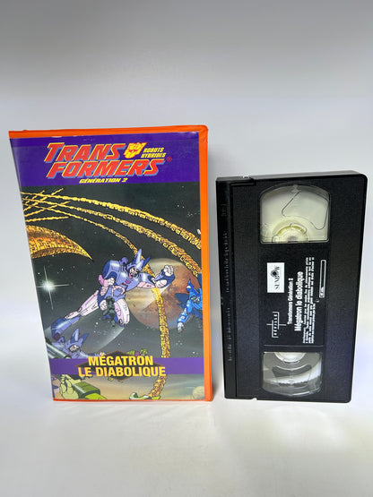 FiLM VHS FRANCAiS | TRANSFORMERS GENERATiON 2 MEGATRON LE DiABOLiQUE