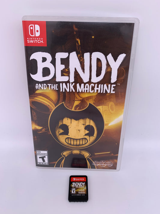 PiXEL-RETRO.COM : NINTENDO SWITCH COMPLETE IN BOX MANUAL GAME NTSC BENDY AND THE INK MACHINE