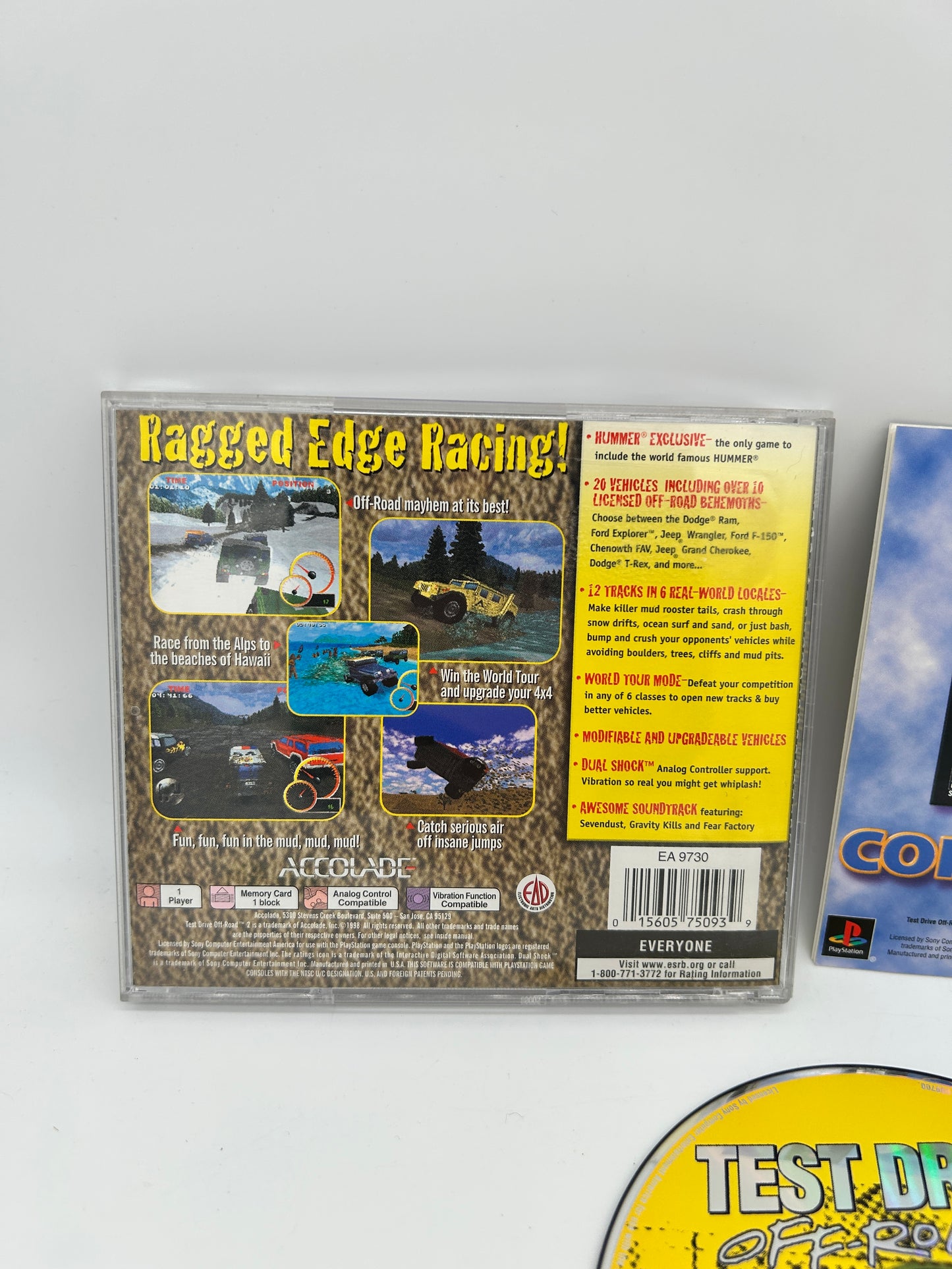 SONY PLAYSTATiON [PS1] | TEST DRiVE OFF-ROAD 2