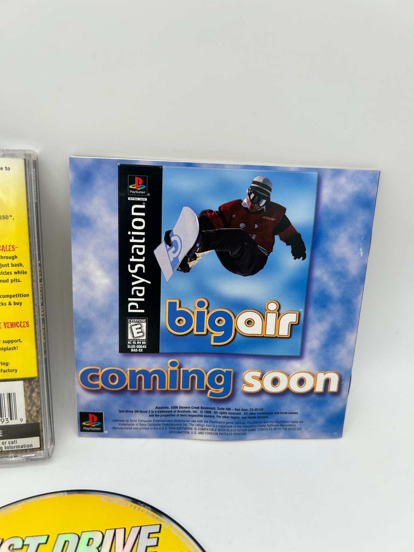 SONY PLAYSTATiON [PS1] | TEST DRiVE OFF-ROAD 2