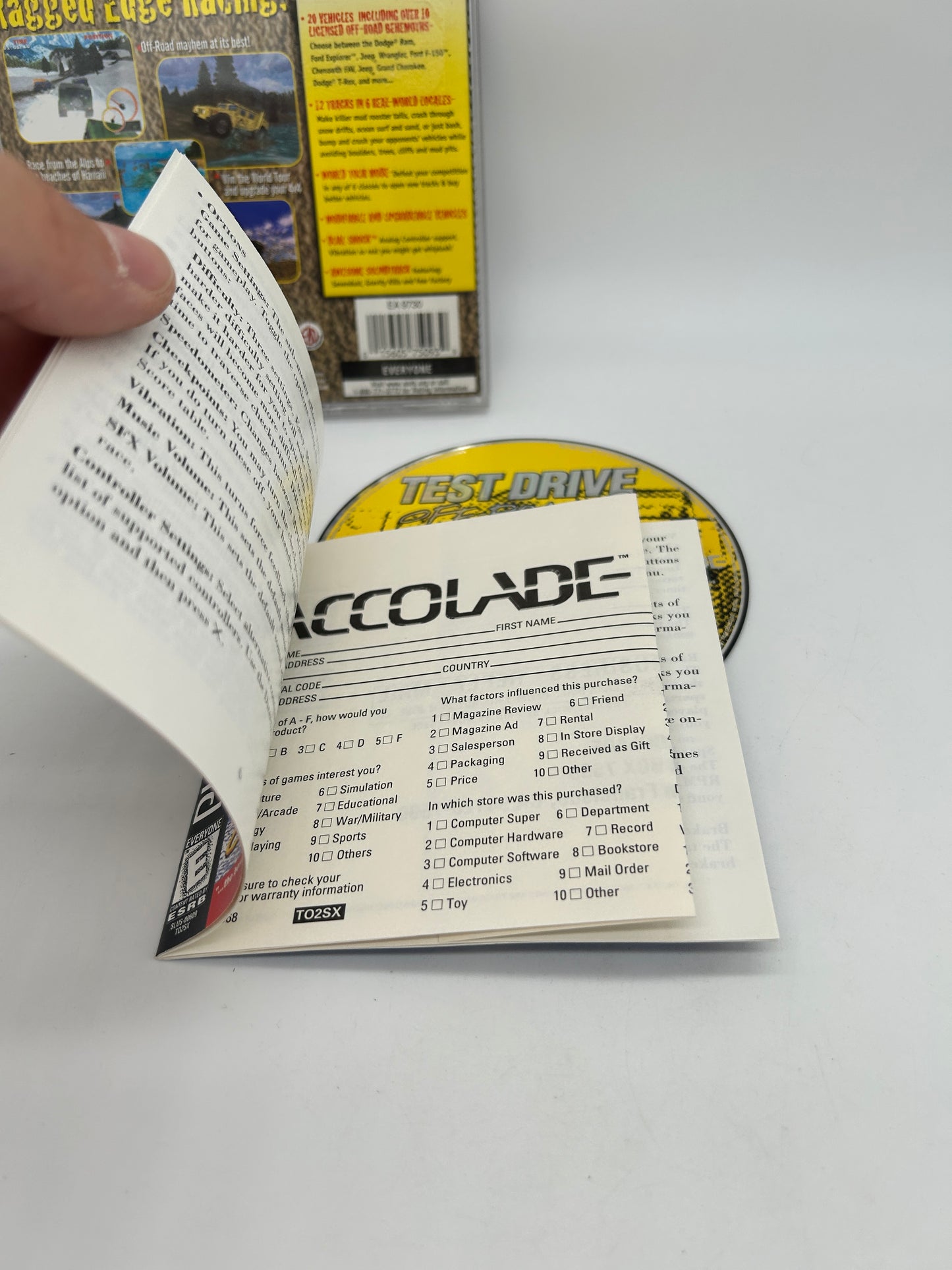 SONY PLAYSTATiON [PS1] | TEST DRiVE OFF-ROAD 2