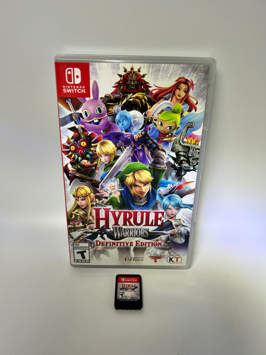 PiXEL-RETRO.COM : NINTENDO SWITCH NEW SEALED IN BOX COMPLETE MANUAL GAME NTSC HYRULE WARRIORS DEFINITIVE EDITION