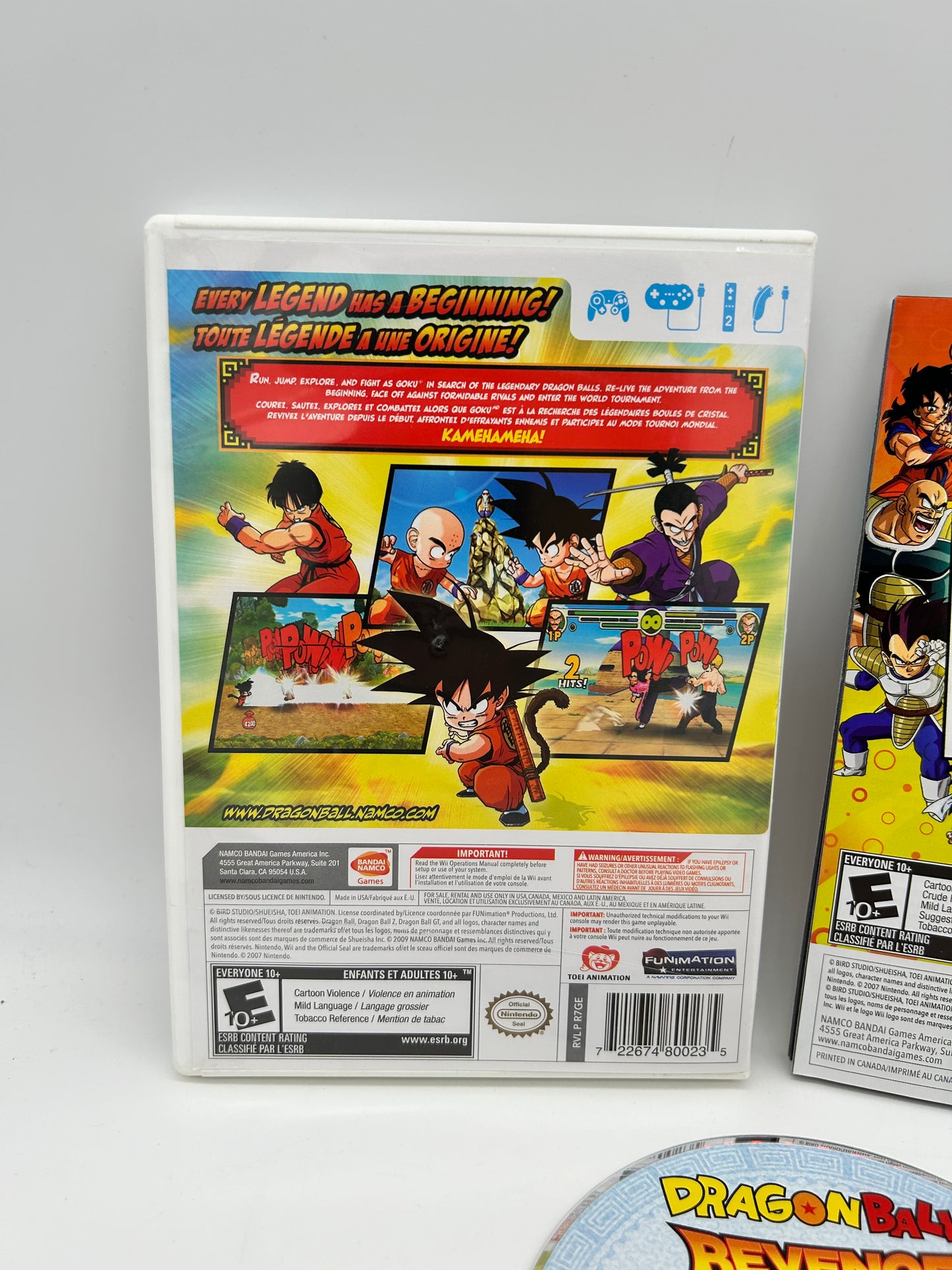 NiNTENDO Wii | DRAGON BALL REVENGE OF KiNG PiCCOLO