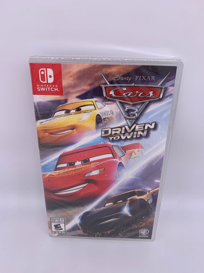 PiXEL-RETRO.COM : NINTENDO SWITCH NEW SEALED IN BOX COMPLETE MANUAL GAME NTSC CARS 3 DRIVEN TO WIN