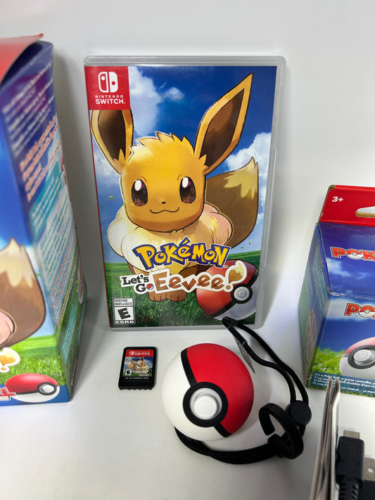 NiNTENDO SWiTCH | POKEMON LETS GO EEVEE | POKE BALL PLUS BUNDLE