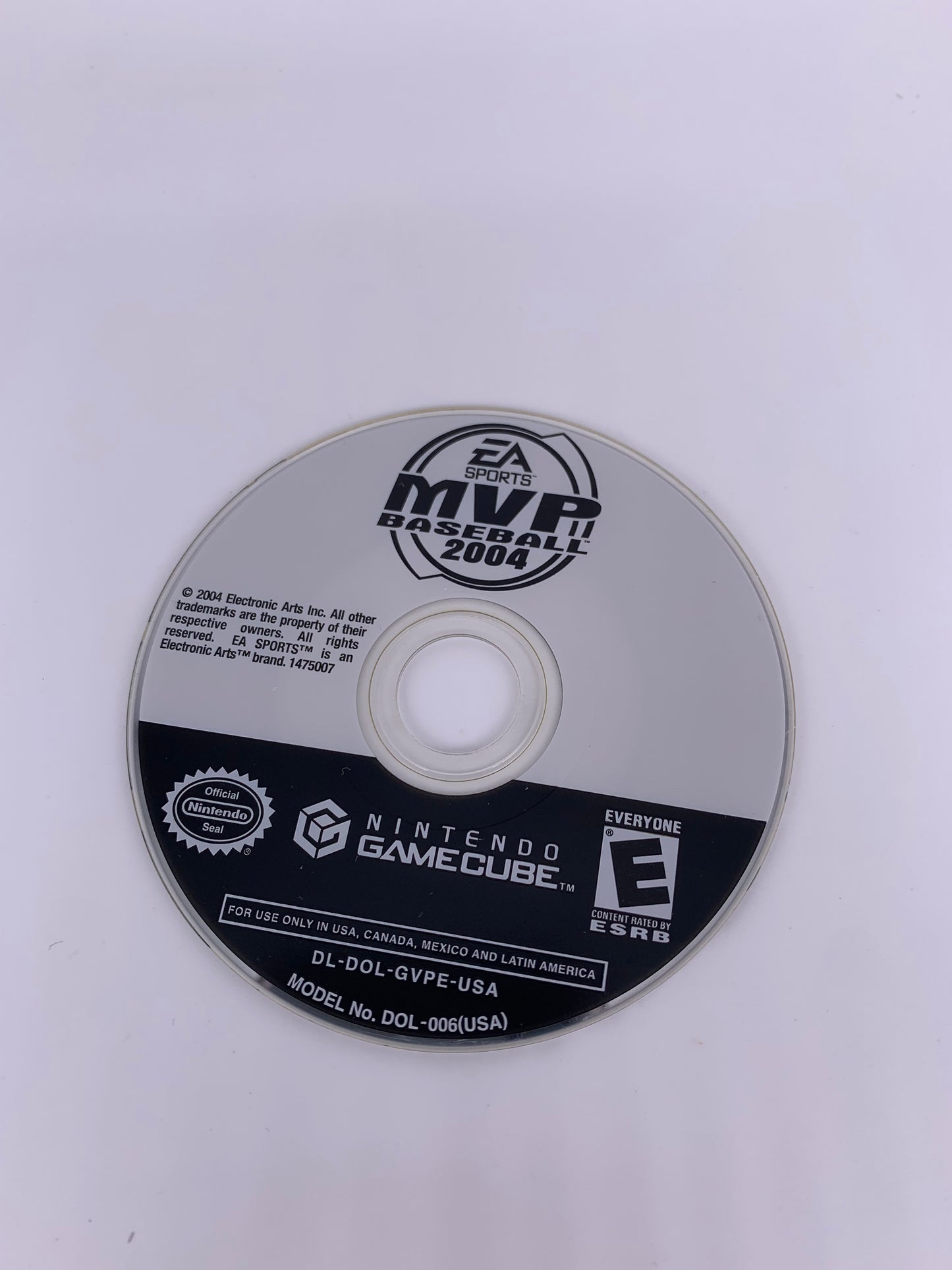 PiXEL-RETRO.COM : NINTENDO GAMECUBE COMPLETE (CIB) BOX INSTRUCTION MANUAL GAME NTSC MVP BASEBALL 2004
