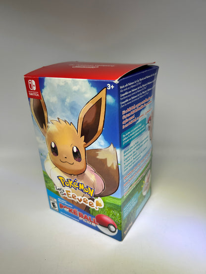 NINTENDO SWITCH | POKEMON LETS GO EEVEE | POKE BALL PLUS BUNDLE
