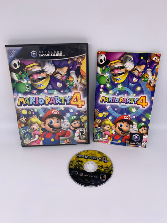 PiXEL-RETRO.COM : NINTENDO GAMECUBE MARIO PARTY 4 COMPLETE CIB BOX MANUAL GAME NTSC MARIO PARTY 4
