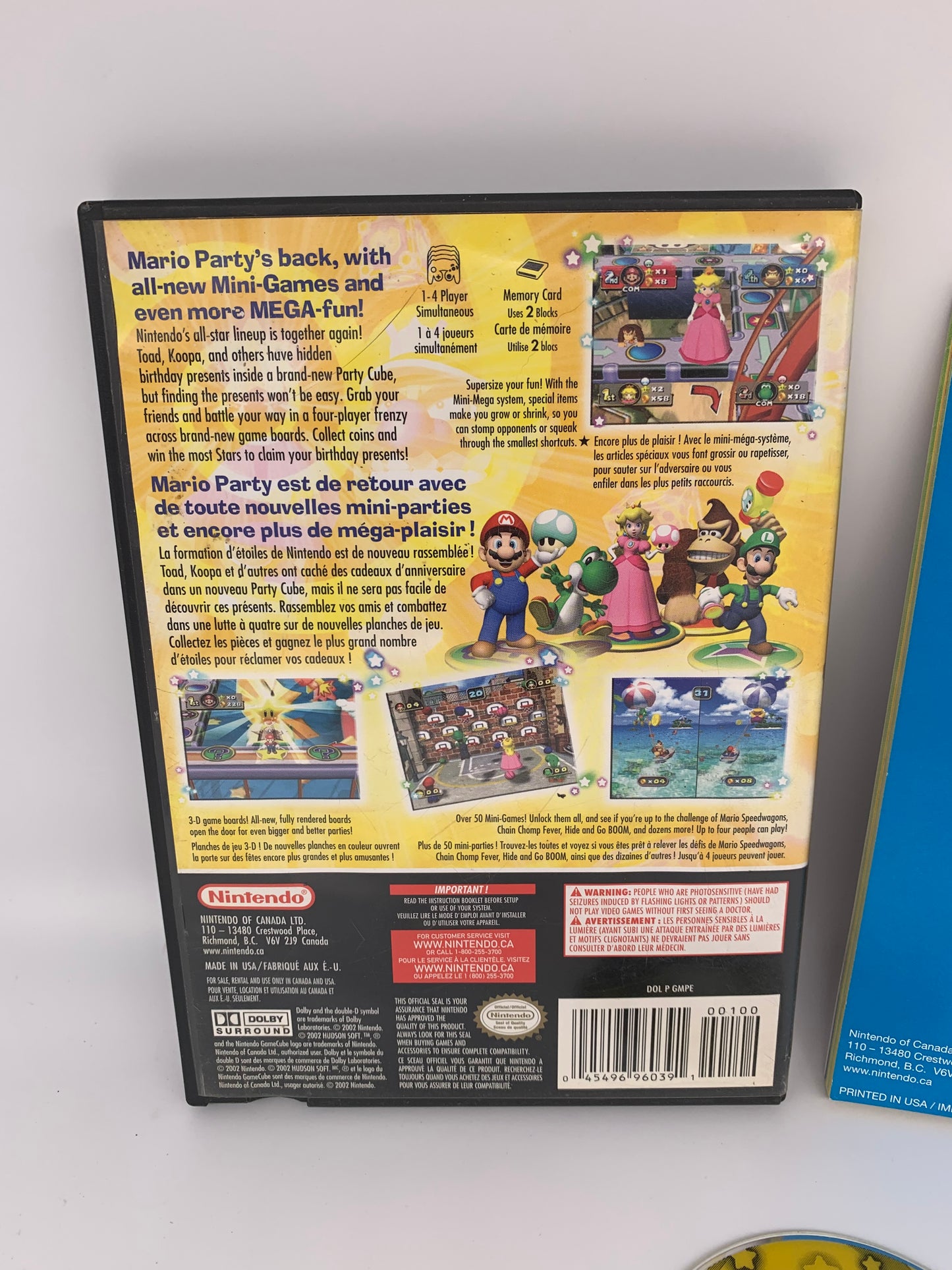 NiNTENDO GAMECUBE [NGC] | MARiO PARTY 4
