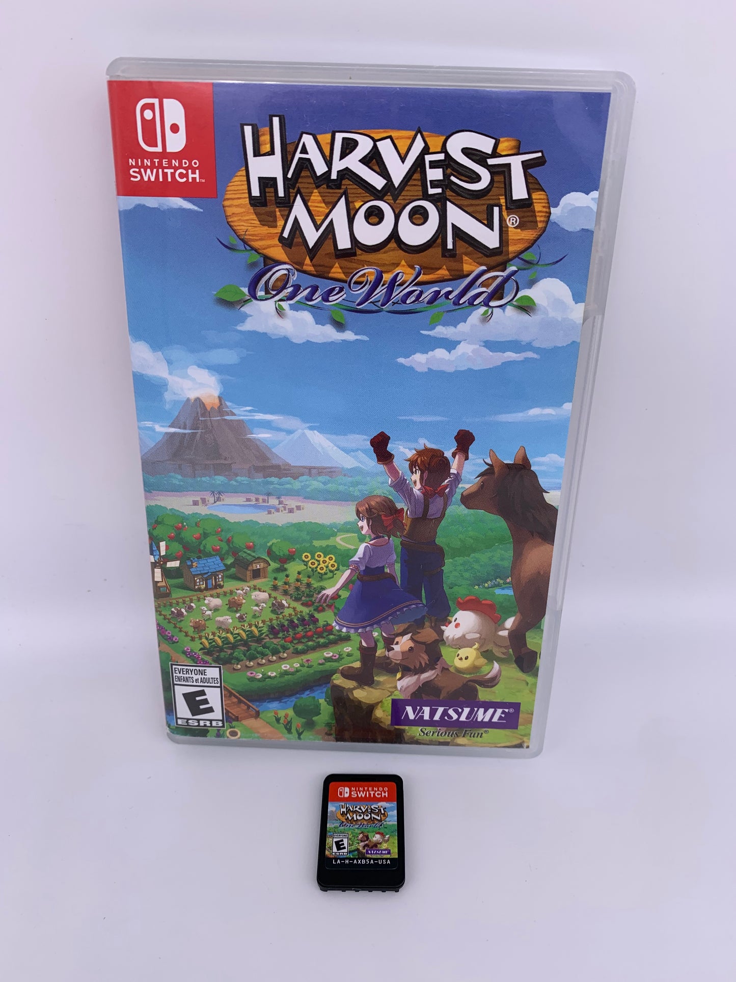 PiXEL-RETRO.COM : NINTENDO SWITCH COMPLETE IN BOX MANUAL GAME NTSC HARVEST MOON ONE WORLD