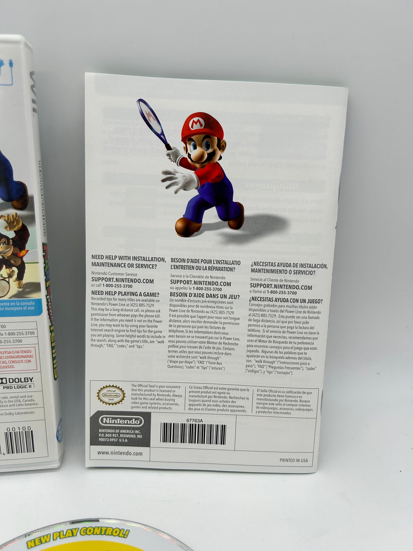 NiNTENDO Wii | MARiO POWER TENNiS