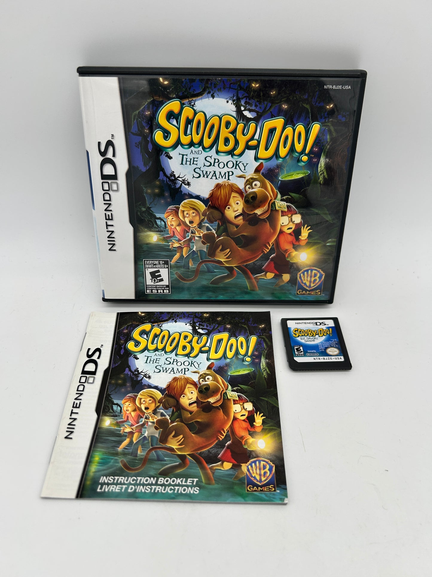 PiXEL-RETRO.COM : NINTENDO DS (DS) SCOOBY-DOO AND THE SPOOKY SWAMP COMPLETE CIB BOX MANUAL GAME NTSC