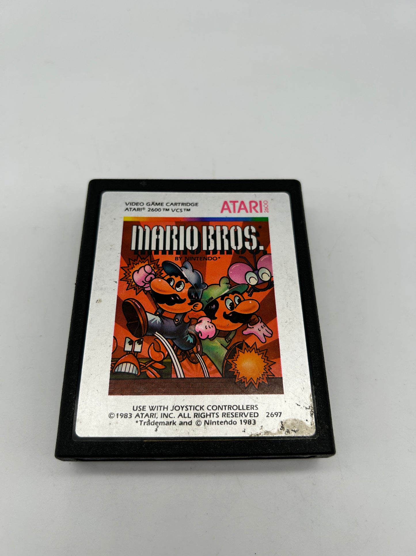 PiXEL-RETRO.COM : ATARI 2600 NTSC GAME MARIO BROS