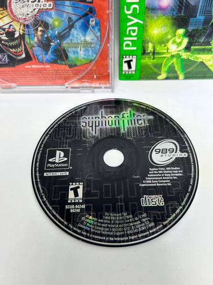 SONY PLAYSTATiON [PS1] | SYPHON FiLTER | GREATEST HiTS