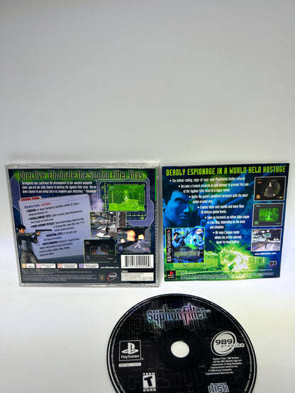 SONY PLAYSTATiON [PS1] | SYPHON FiLTER | GREATEST HiTS