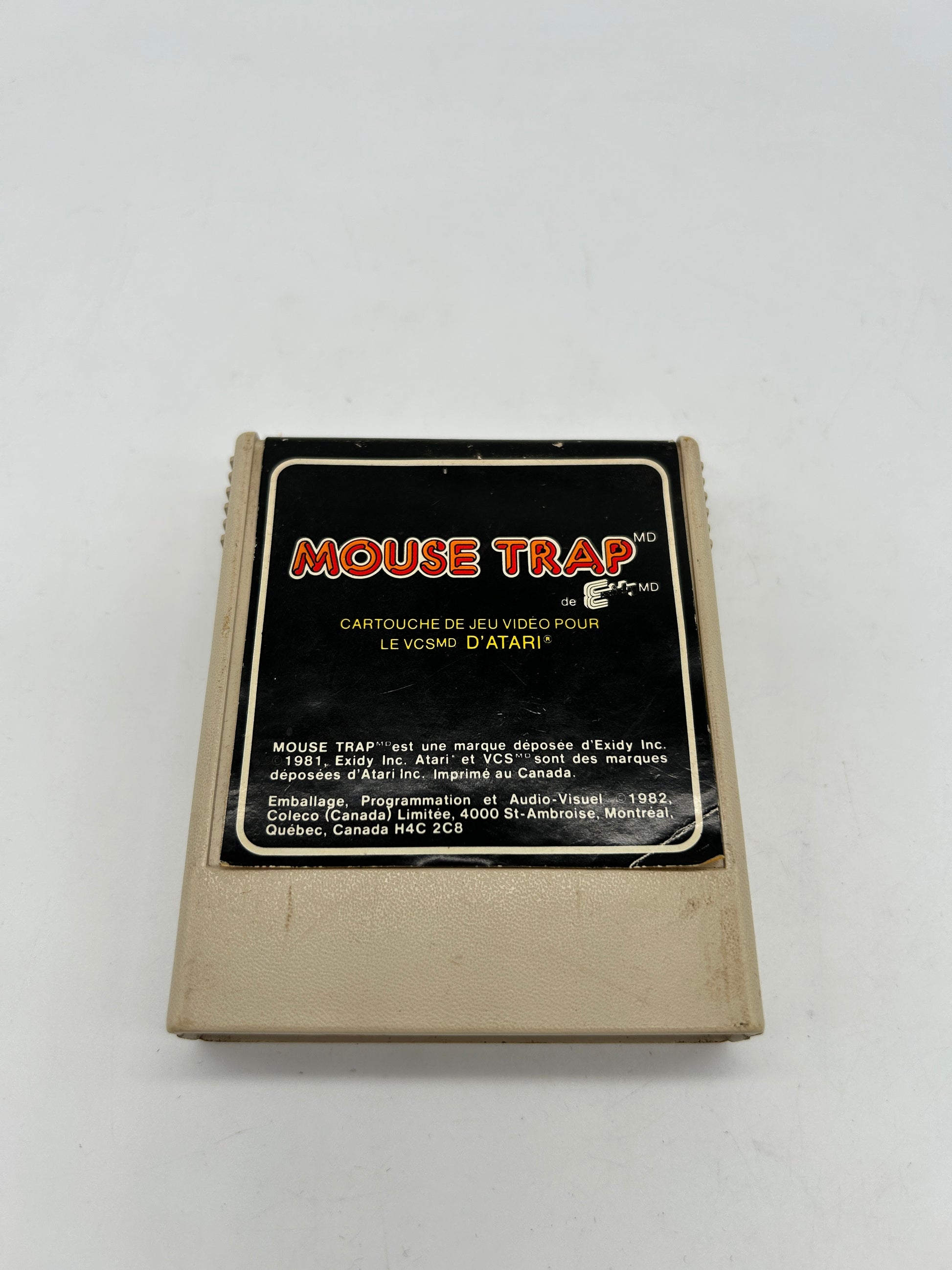 PiXEL-RETRO.COM : ATARI 2600 GAME NTSC MOUSE TRAP