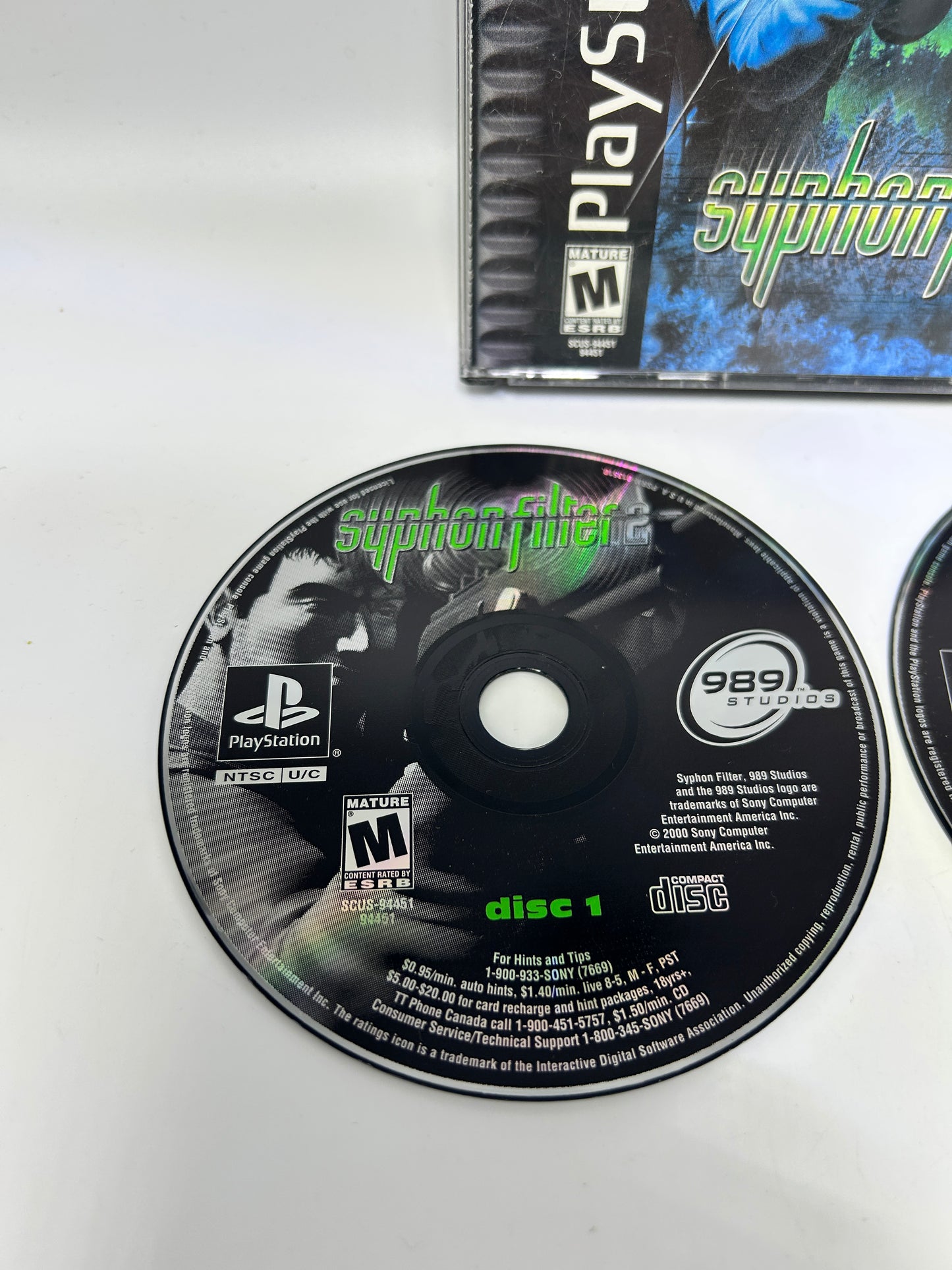 SONY PLAYSTATiON [PS1] | SYPHON FiLTER 2