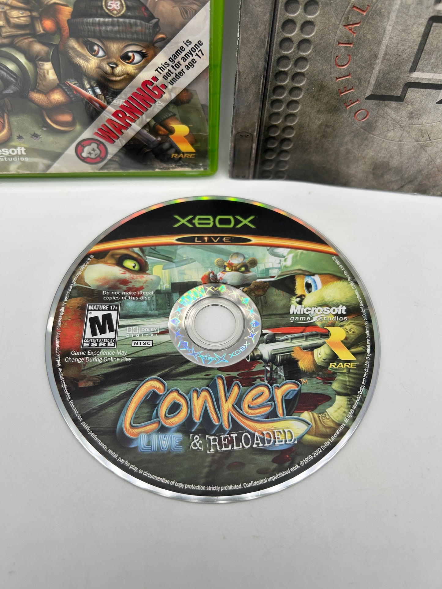 MiCROSOFT XBOX ORiGiNAL | CONKER LiVE & RELOADED