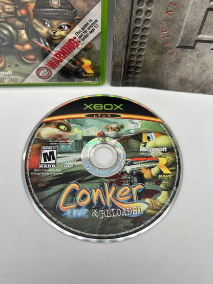 MiCROSOFT XBOX ORiGiNAL | CONKER LiVE & RELOADED