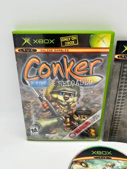 MiCROSOFT XBOX ORiGiNAL | CONKER LiVE & RELOADED