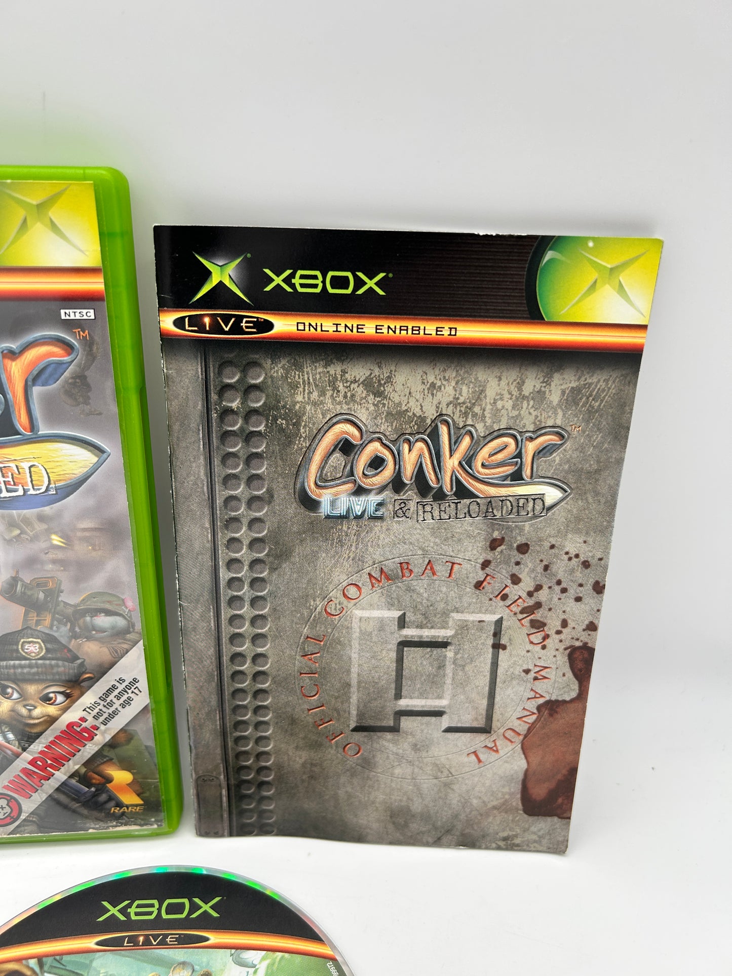 MiCROSOFT XBOX ORiGiNAL | CONKER LiVE & RELOADED