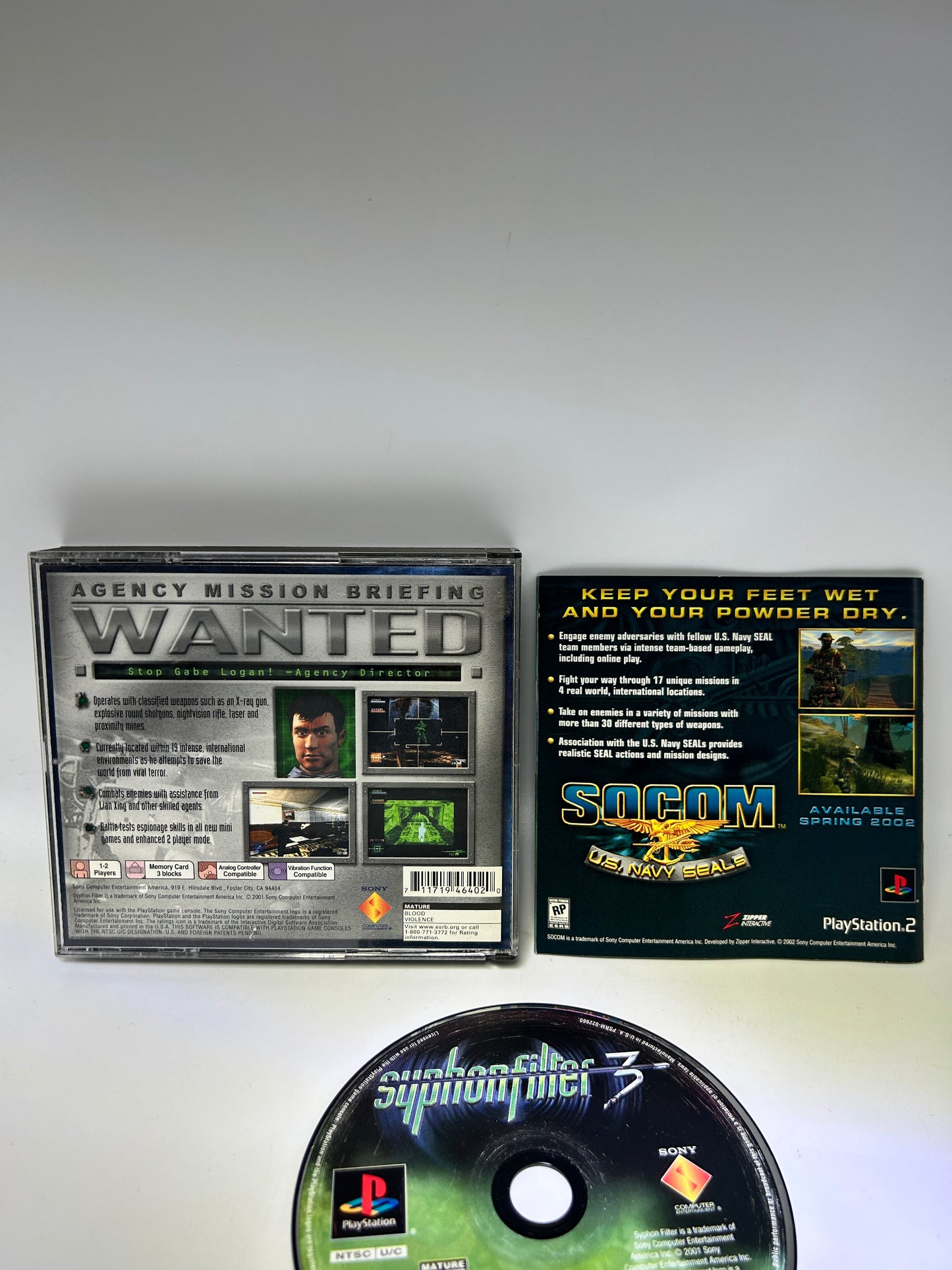 SONY PLAYSTATiON [PS1] | SYPHON FiLTER 3