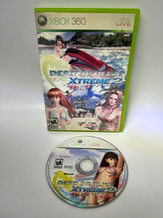 PiXEL-RETRO.COM : MICROSOFT XBOX 360 COMPLETE CIB BOX MANUAL GAME NTSC DEAD OR ALIVE XTREME 2