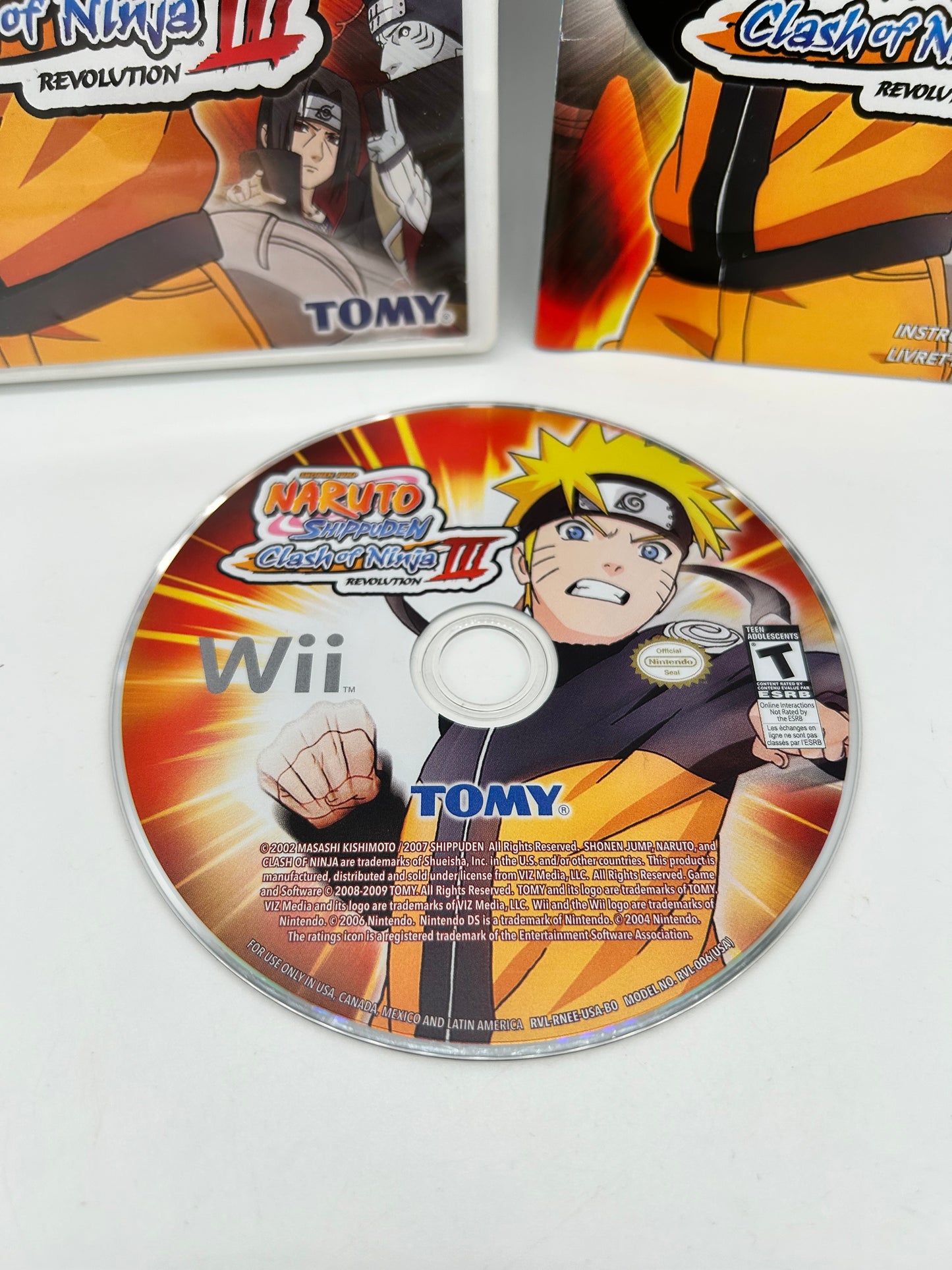 NiNTENDO Wii | NARUTO SHIPPUDEN CLASH OF NINJA REVOLUTION III