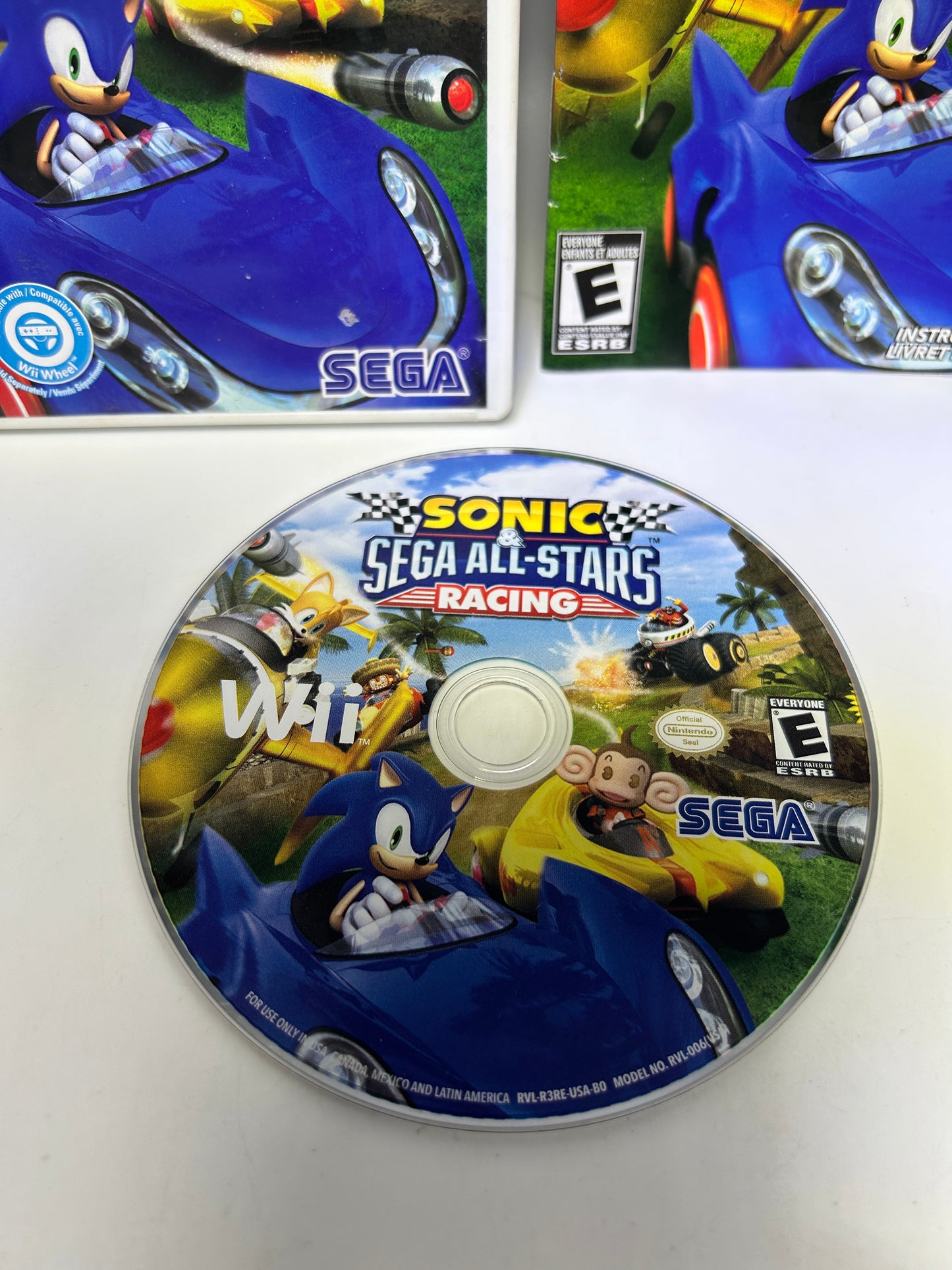 NiNTENDO Wii | SONiC & SEGA ALL-STARS RACiNG