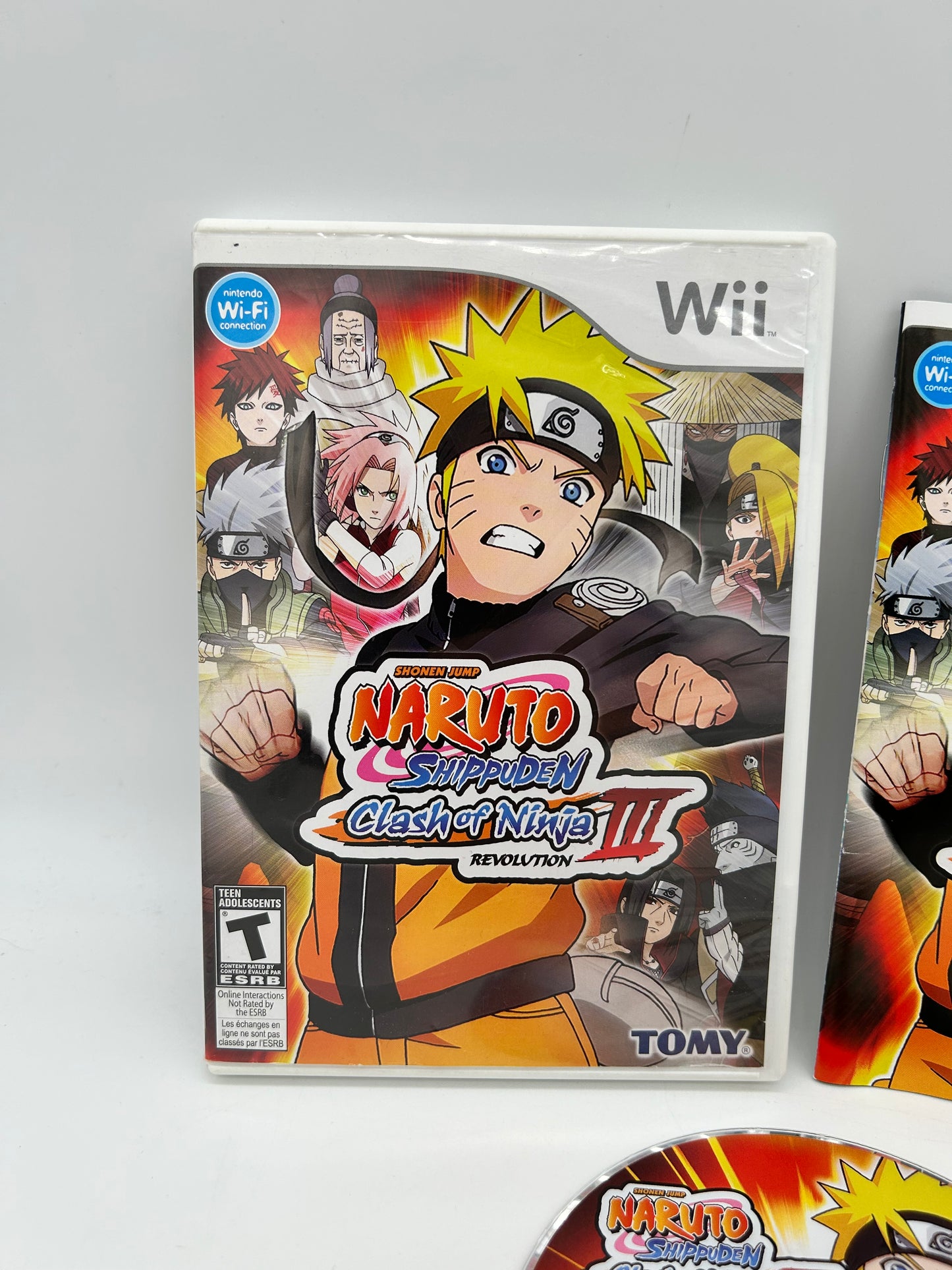 NiNTENDO Wii | NARUTO SHIPPUDEN CLASH OF NINJA REVOLUTION III