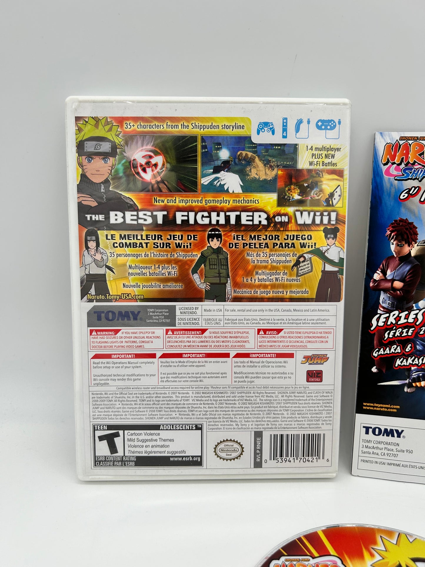 NiNTENDO Wii | NARUTO SHIPPUDEN CLASH OF NINJA REVOLUTION III