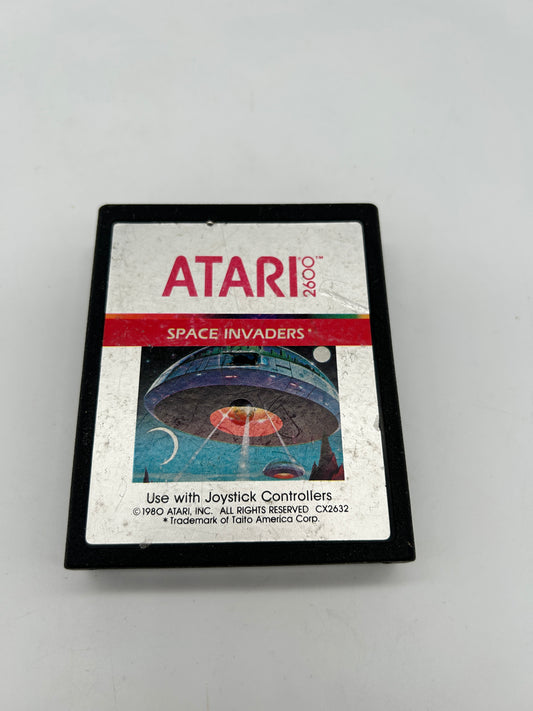 PiXEL-RETRO.COM : ATARI 2600 GAME NTSC SPACE INVADERS SILVER LABEL