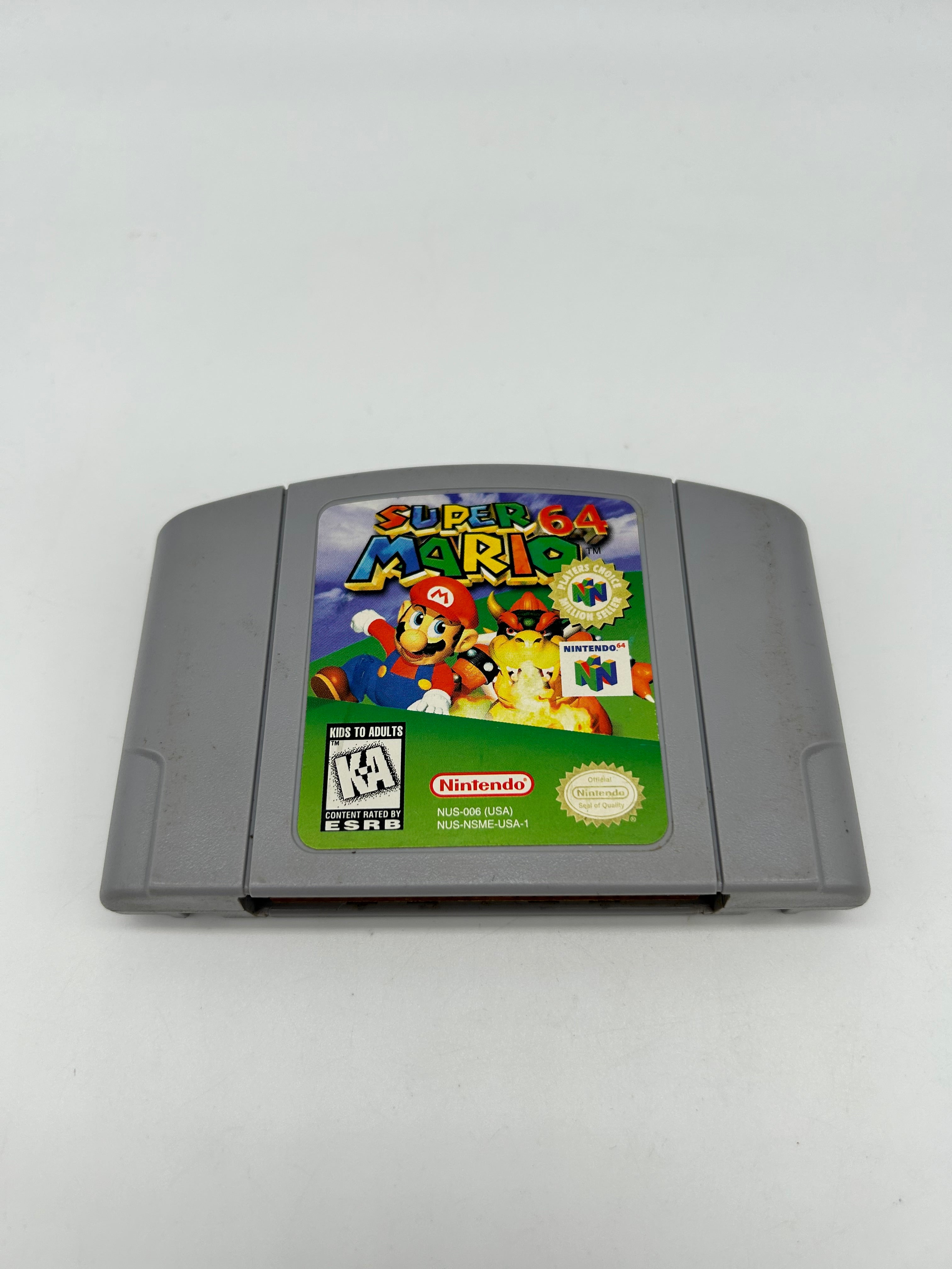 Super Mario 64 Player's Choice popular for Nintendo 64