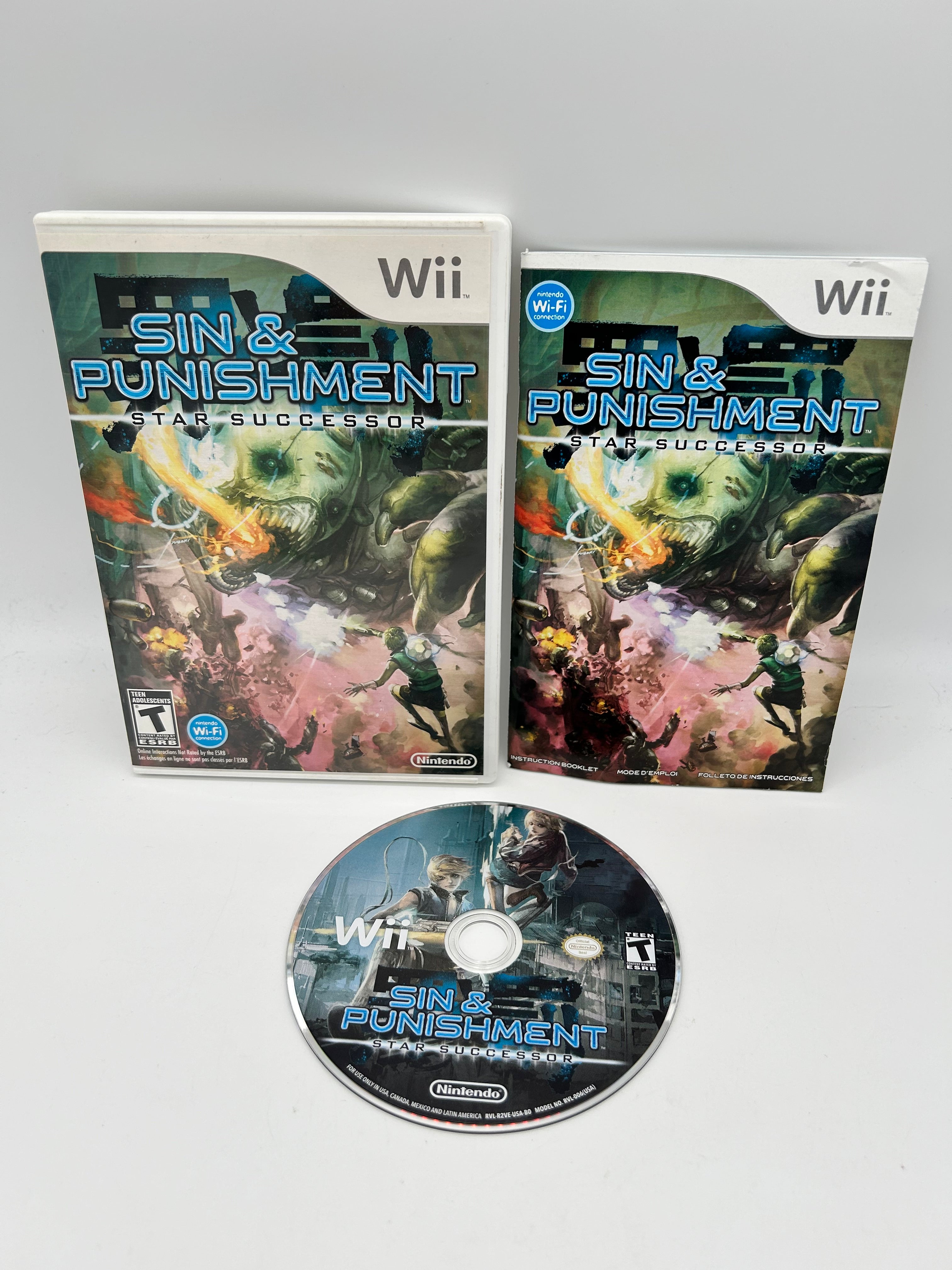 Sin and Punishment Star Successor for Nintendo shops Wii