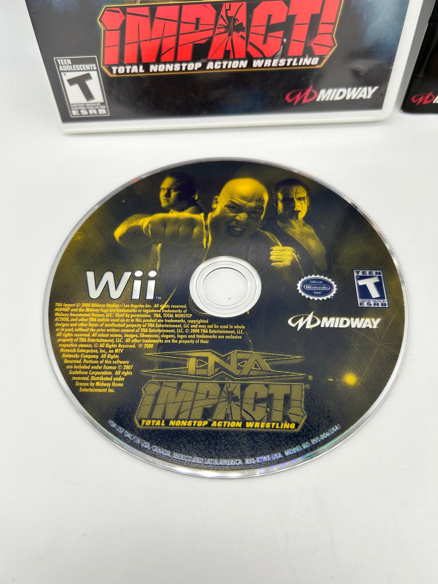 NiNTENDO Wii | TNA iMPACT TOTAL NONSTOP ACTION WRESTLiNG