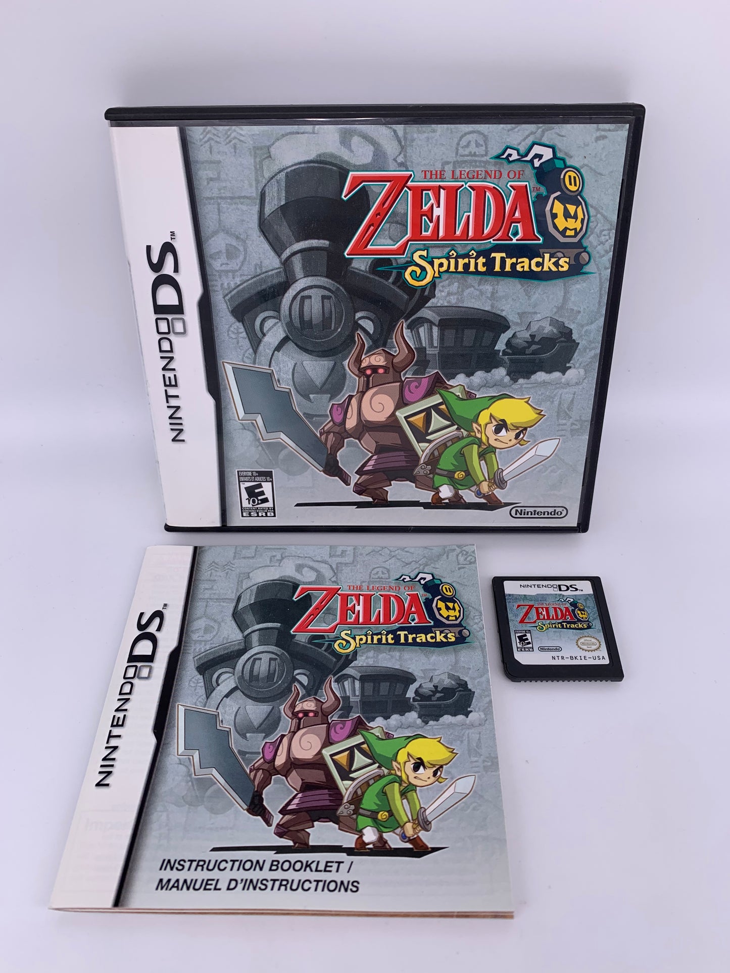 PiXEL-RETRO.COM : NINTENDO DS (DS) COMPLETE CIB BOX MANUAL GAME NTSC THE LEGEND OF ZELDA SPIRIT TRACKS