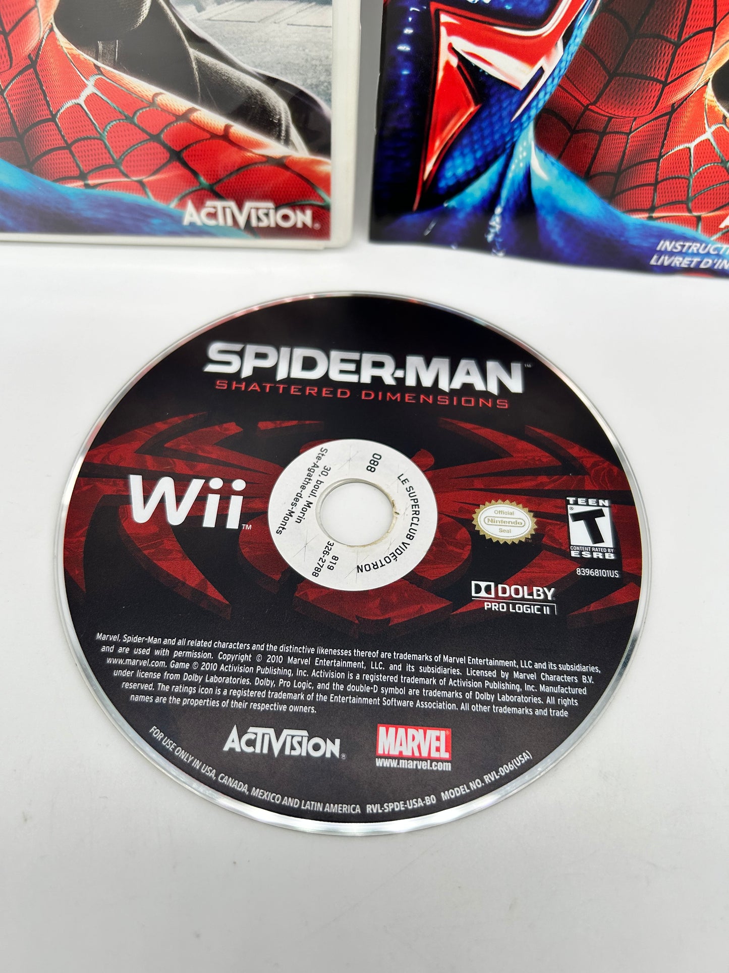 NiNTENDO Wii | SPiDER-MAN SHATTERED DIMENSiONS