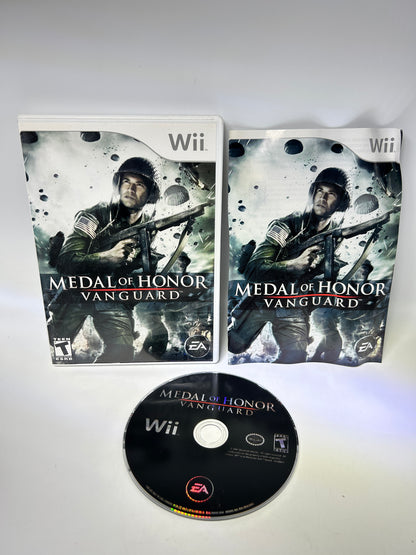 PiXEL-RETRO.COM : NINTENDO WII COMPLET CIB BOX MANUAL GAME NTSC MEDAL OF HONOR VANGUARD
