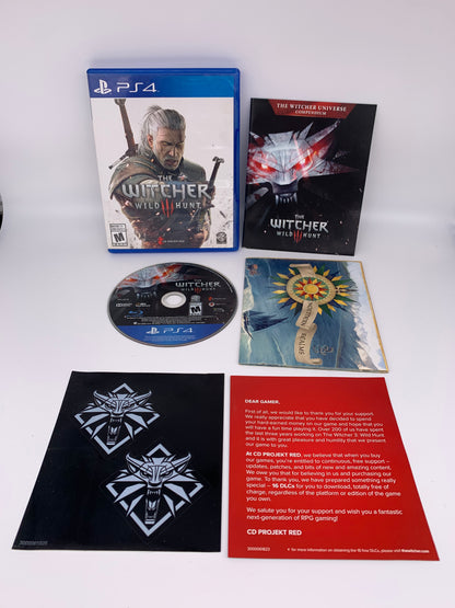 PiXEL-RETRO.COM : SONY PLAYSTATION 4 (PS4) COMPLETE CIB BOX MANUAL GAME NTSC THE WITCHER III WILD HUNT