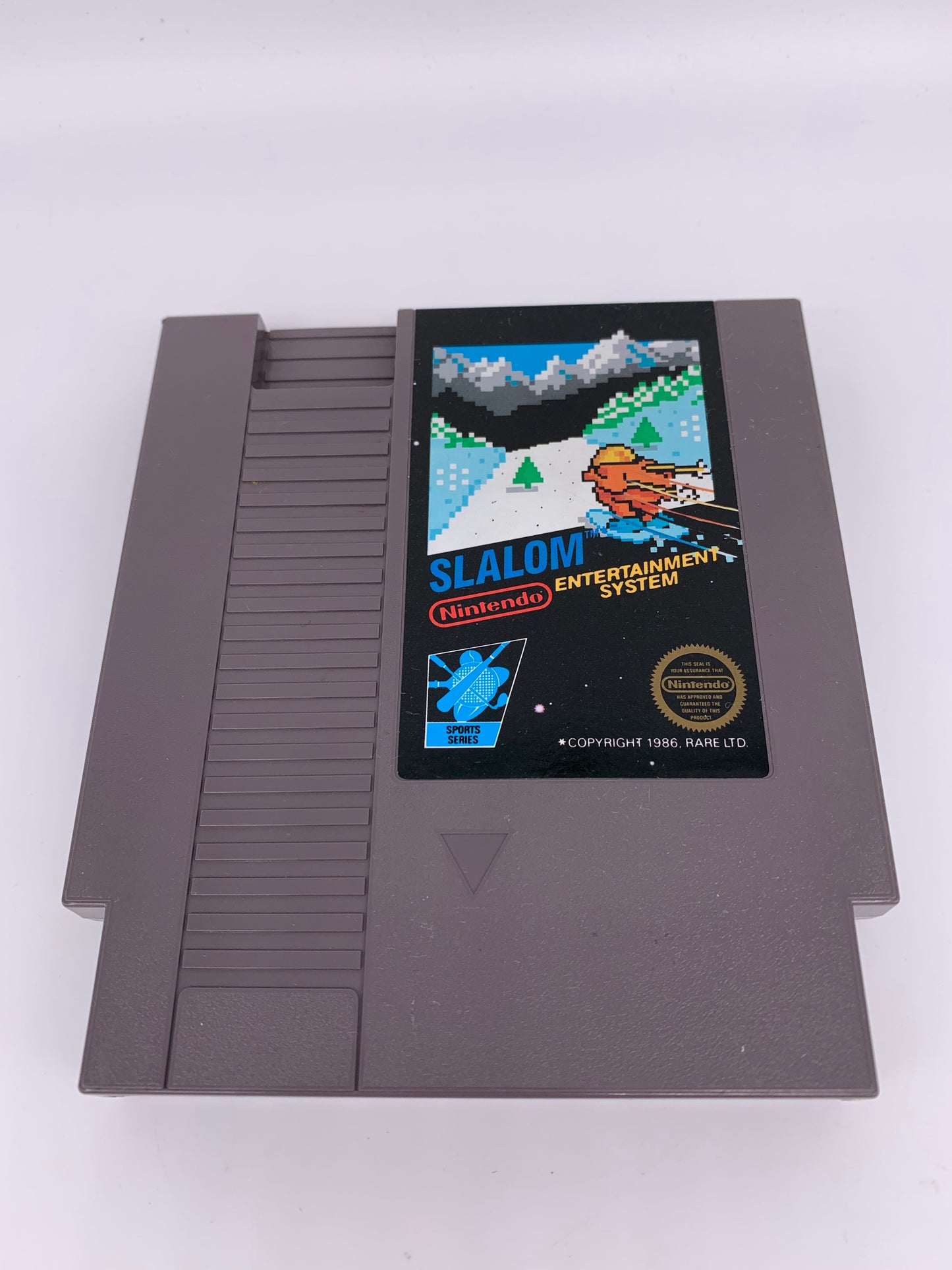 PiXEL-RETRO.COM : NINTENDO ENTERTAiNMENT SYSTEM (NES) GAME NTSC SLALOM 5 SCREWS