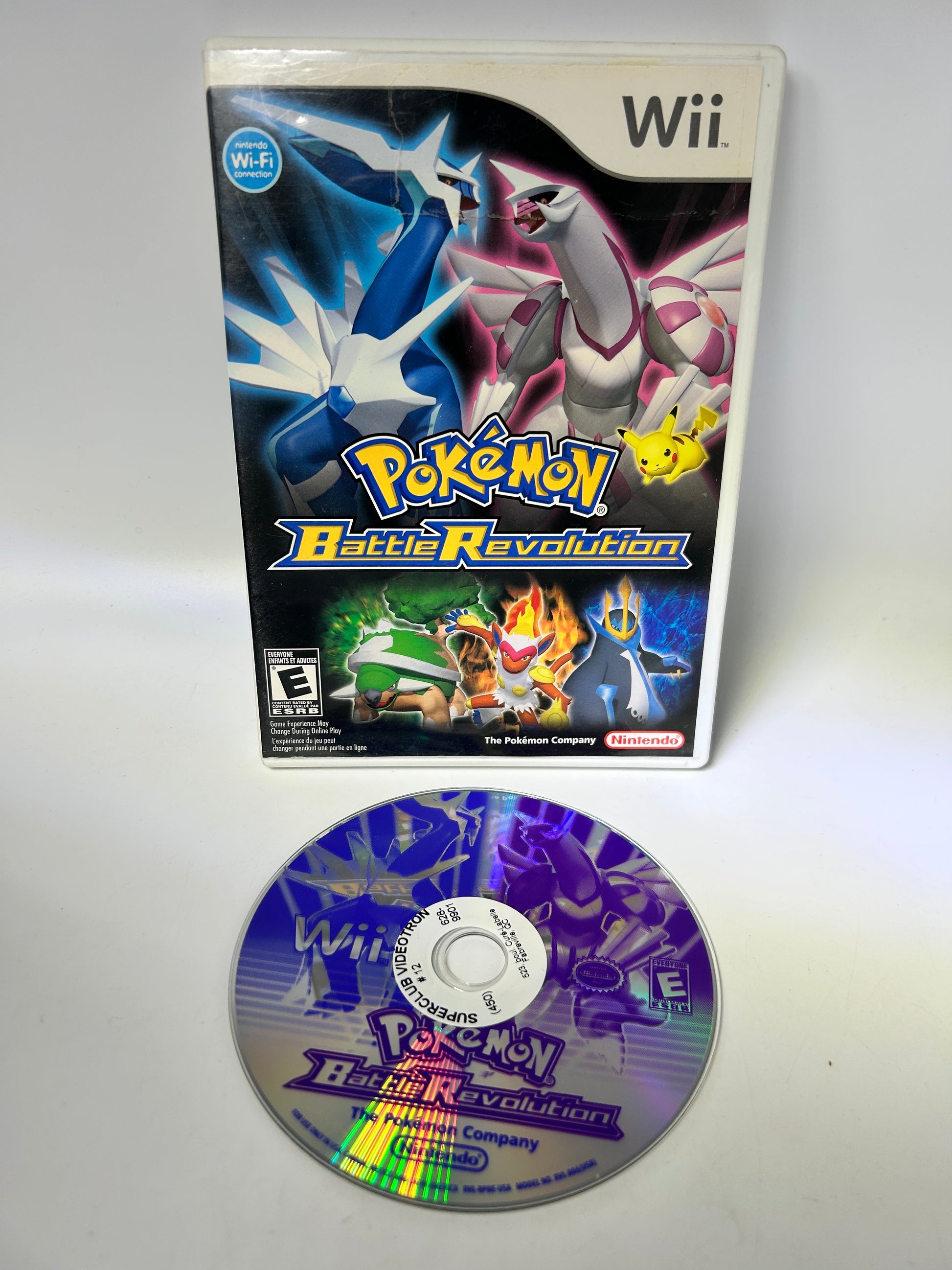 PiXEL-RETRO.COM : NINTENDO WII COMPLET CIB BOX MANUAL GAME NTSC POKEMON BATTLE REVOLUTION