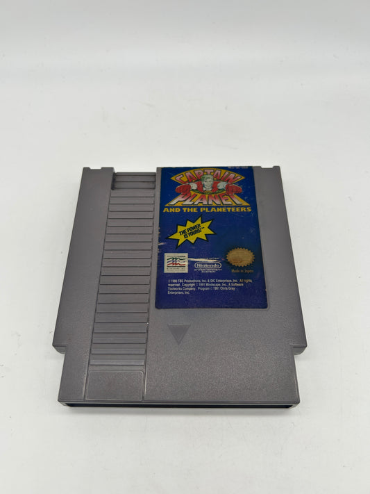 PiXEL-RETRO.COM : NINTENDO ENTERTAiNMENT SYSTEM (NES) GAME NTSC CAPTAIN PLANET AND THE PLANETEERS